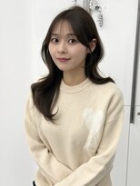 アマトウキョウスマートサロン(AMA TOKYO×Smart Salon) くびれレイヤー/顔まわりカット/レイヤーカット/小顔ヘア