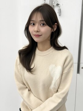 アマトウキョウスマートサロン(AMA TOKYO×Smart Salon) くびれレイヤー/顔まわりカット/レイヤーカット/小顔ヘア