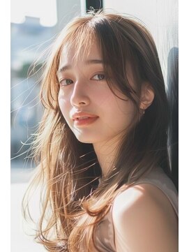 【ZEAL天神】シースルーバング＋ガーリーブラウン★New Open