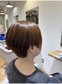 ナチュラルショートマッシュ