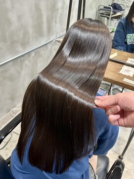 アンジェリカ 立町店(ANGELICA) 髪質改善　ラベンダーブラック