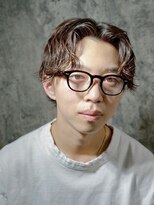 ヒロギンザ 栄店(HIRO GINZA)&nbsp;ナチュラルパーマスタイル[栄駅/理容室]