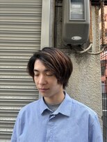 オーセン(Authen.) センターパートミディアムレイヤー