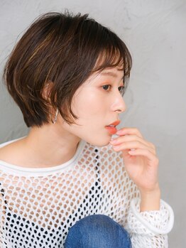 アピューズ ヘアー 西宮北口(Apiuz Hair)の写真/【西宮北口5分】20:30まで受付OK！働く女性も嬉しいサロン◆短時間でお洒落に、自宅でも扱い易いStyleに◎