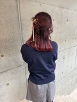 ロンドブルーム 天神大名店(Lond Bloom)&nbsp;ブリーチなしカラー/ヘアアレンジ/ヘアセット/福岡/10代20代30代