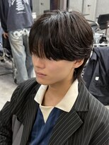 エルマーク メンズパーマ 心斎橋(L-MARK)&nbsp;マッシュヘア/ニュアンスパーマ/メンズヘア/men's/眉毛