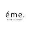 eme.山口平井店/髪質改善/カラー/学割U24【8月7日OPEN（予定）】のお店ロゴ