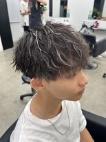 ラッドバイプティパ 水戸元吉田店(rad...by petit-pas)&nbsp;＊ツイストスパイラル×メンズハイライト×マッシュ/水戸/メンズ