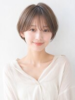 アイスバーグ(eyesburg) ショートカットxひし形ショートボブ×前髪あり20代30代40代