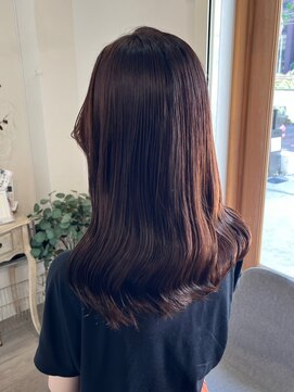 ロッカヘアエジェ(ROCCA hair eje.) 暗めカラー上品カラーの素髪ロング