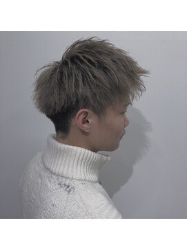 ジゼル(gisele) ブリーチ毛にソフトツイストスパイラル