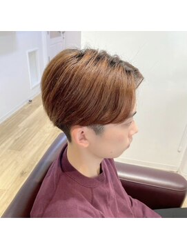 アルス ウィズ アクロス オモテサンドウ(aluss with AKROS omotesando) Men's Aujua イミュライズ 韓国風ナチュラルセンターパート