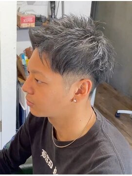 ホロホロヘアー(Hair) 束感アップバングスタイル