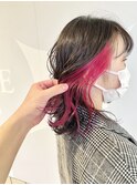 イヤリングカラービビットパープルピンク【BLAZE 大庭】