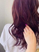 ヘアーリビングリコ 新潟笹口店(hair living Liko) lavender  pink