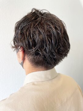 ヘア カンパニー トワ 千葉店(TOWA) かき上げに!サイドグラデーションパーマ