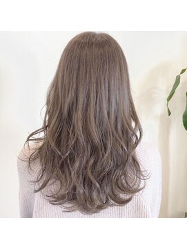 アニータバイガネイシャ(Aujua anita by ganesha) 髪質改善☆ラベンダーブラウン×アッシュブラウン#髪質改善#長浜