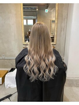 ルフレ 新宿本店1st(Reflet) プルエクステダイヤモンド９０本　#新宿