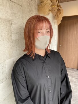 ミルヘアデザイン(mil hair design) ピンクベージュ