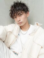 メゾンバイハバナ(maison by HAVANA)&nbsp;メンズカットマッシュショートツイストスパイラルパーマ