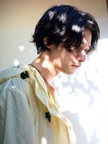 ディッセンバー 渋谷(December)&nbsp;メンズ/センターパート/ニュアンスパーマ/ミディアムヘア