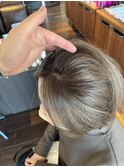 ブリーチ卒業!透明感グレージュ