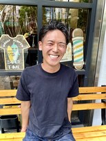 バーバー ヤマミチ(BARBER YAMAMICHI)&nbsp;爽やかアップバンク　ツーブロック