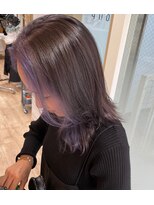 ループ(LOOP)&nbsp;パープル/グレージュ/デザインカラー