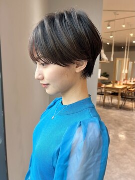 ジアン バイ ミルボン 西宮ガーデンズプラス(GIEN by milbon) マッシュ/ショート/シースルーバング/丸み