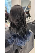 アライブ ハラジュク(ALIVE harajuku)&nbsp;【ALIVE 夕貴】ブルーグラデーションカラー