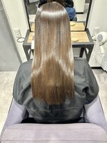 アルコイリスバイドールヘアー(ARCOIRIS by Dollhair)&nbsp;南式酸性ストレート髪質改善トリートメント艶感艶髪都島美髪
