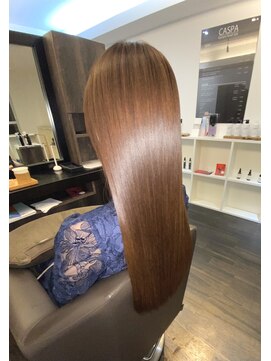 アールサロンプラスキャスパ 自由が丘(Rrsalon+CASPA) 髪質改善HASエクソソームヒト幹細胞水素トリートメント×カラー