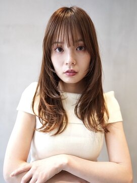 ニコ トウキョウ 渋谷(nico TOKYO) くびれヘア 大人かわいい/小顔レイヤー/透明感ベージュ