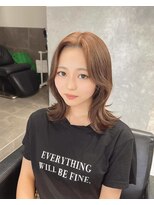 ジゼル 小倉(GiseL)&nbsp;ブリーチで作るベージュブラウン