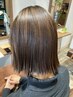 気になる前髪を☆フロント縮毛矯正＋カット　￥8900