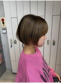 伸ばし途中の方へオススメのミニボブ
