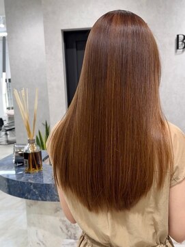 ビームズ トータルビューティー 西中島店(Bee ms Total Beauty) サラツヤロングベージュカラーブリーチしない透明感カラー