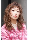 20代30代40代ふんわりカールヘルシースタイル春パーマ