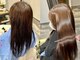 エスト 小倉(est)の写真/《髪質改善縮毛矯正》ドライヤーで乾かすだけ！理想の艶ストレートを叶えます☆忙しい朝も綺麗にまとまる◎