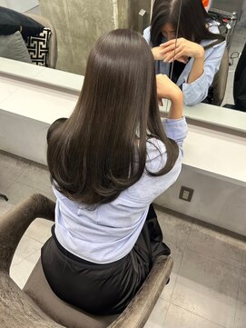 キング 枚方店(K!ng) 縮毛矯正髪質改善ハイライトレイヤーカット枚方美容室エクステ