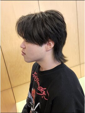 ニアウ 伊勢崎連取店(Niau) センターパートウルフニュアンスパーマ