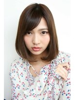 エミル 国分寺(emile)&nbsp;毛先ワンカールの前下がりボブ【国分寺】