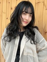 ブゾン(buZon)&nbsp;【buZon ブゾン】顔まわりレイヤー×ルーズウェーブ