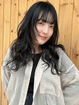 ブゾン(buZon) 【buZon ブゾン】顔まわりレイヤー×ルーズウェーブ