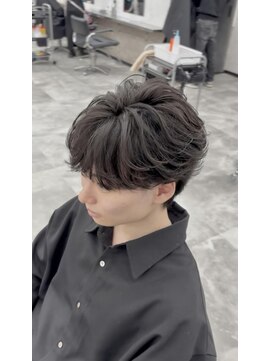 オム ブランシェ(HOMME BLANCHE’) 【Ryo】フェザーシースルーバング