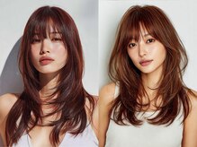 [稲毛/縮毛矯正/レイヤーカット/顔周り/髪質改善ストレート]