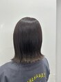 シエル 那覇店(CIEL) 落ち着いた雰囲気の暗めグレージュカラー