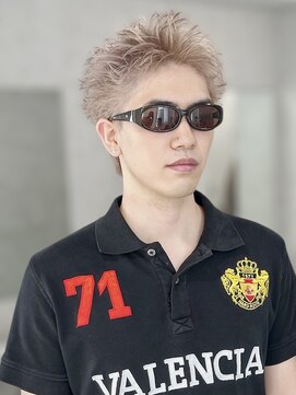 ネクストメンズ 表参道(NEXT men's) MEN’S HAIR/サーフカール/刈り上げセンターパート/渋谷