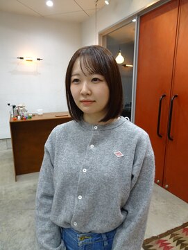 ヘアー バトン(hair vaton) たぷっとボブ