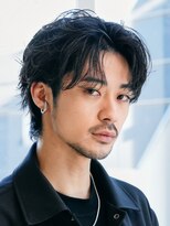 フィフスパーク(fifth PARK)&nbsp;渋谷緩めフェザーパーマ毛流れパーマツイストスパイラルパーマ